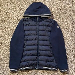 Moncler Men’s Maglia Cardigan Down Puffer w/ Hood